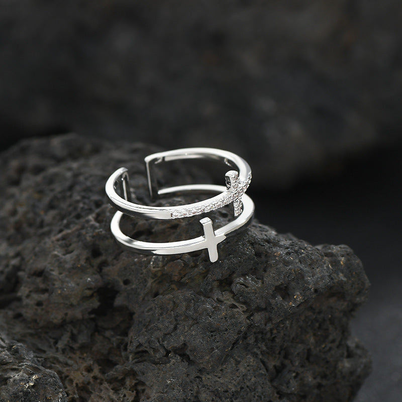 Regalia Cross Ring