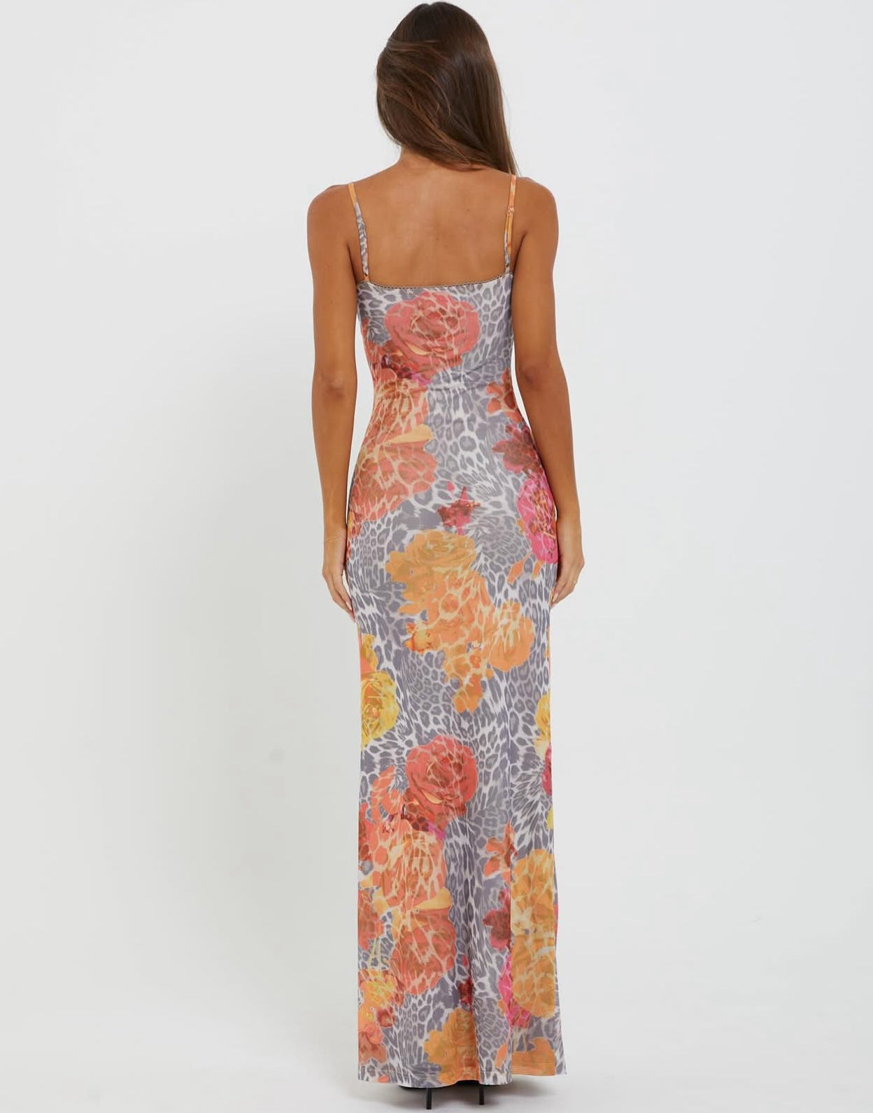 Le Soleil Leopard Maxi Dress