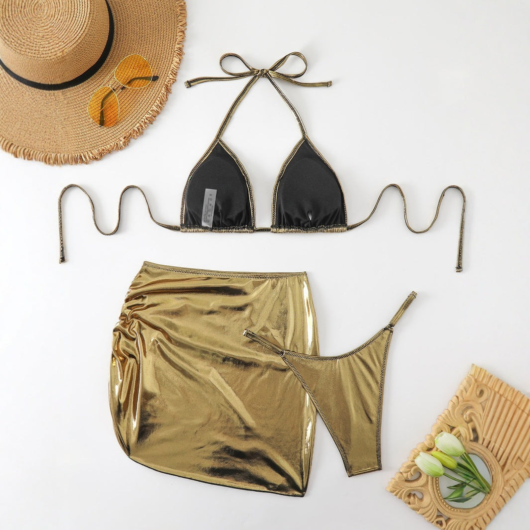 Shimmer Luxe Bikini Set