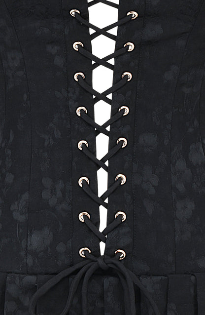 Noir Muse Mini Dress