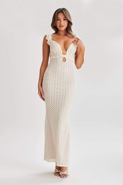 Solene Lace-Up Maxi