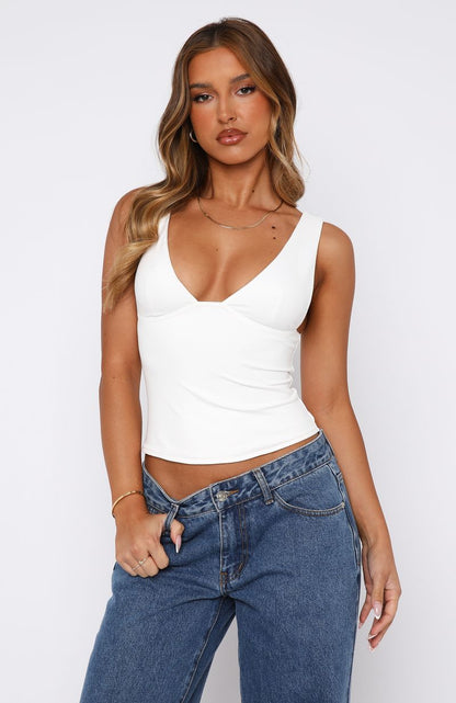 Edge Sleeveless Top