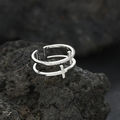 Regalia Cross Ring
