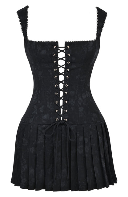 Noir Muse Mini Dress