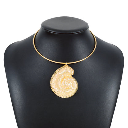 Aurelia Geo Pendant Necklace