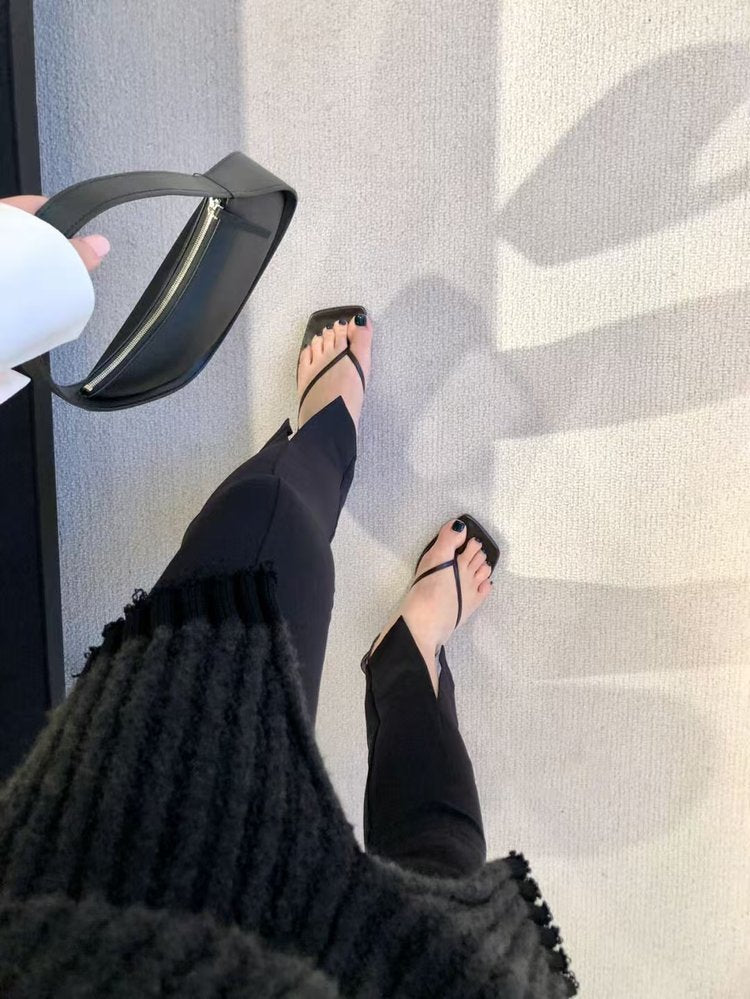 Tier Heel Flip Flops