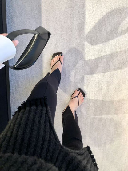 Tier Heel Flip Flops